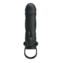 Nakładka na Penisa Penis Sleeve With Ball Strap Vibration Pretty Love Wibrujący | 100% ORYGINAŁ| DYSKRETNA PRZESYŁKA